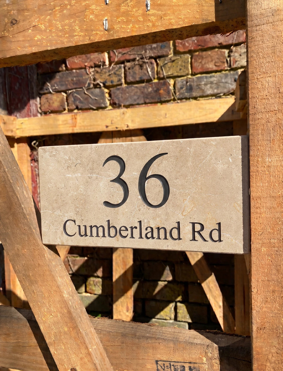 Limestone House Sign
