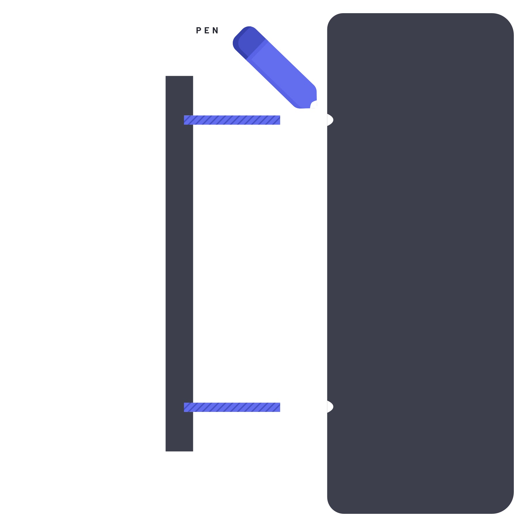 A visual guide for hidden fixings installation: showing a hand placing a clip onto the back of a panel, then securing the panel onto a wall mount, ensuring it is properly aligned and flush with the wall.