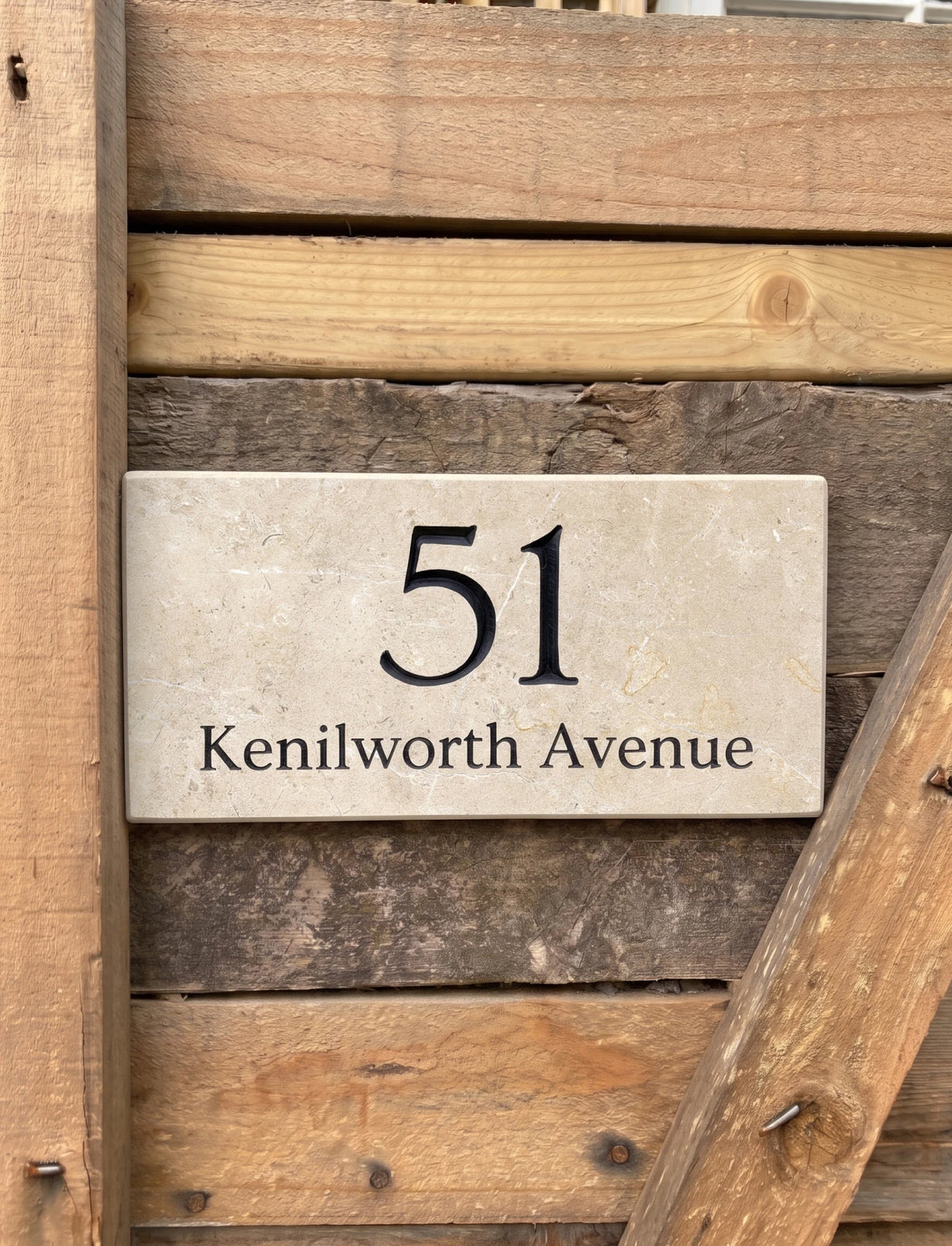 Limestone House Sign