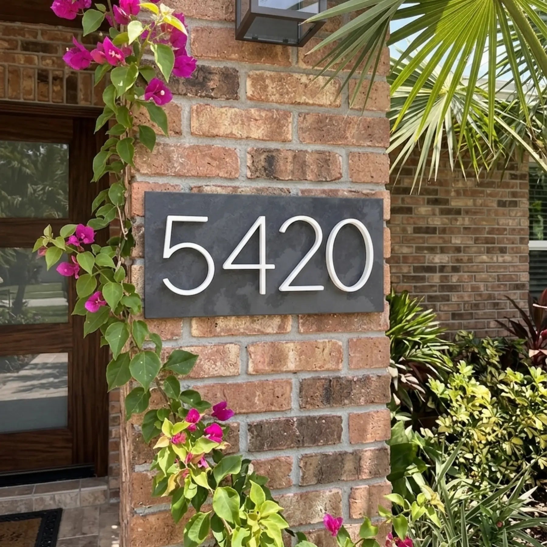 Floating Modern House Numbers