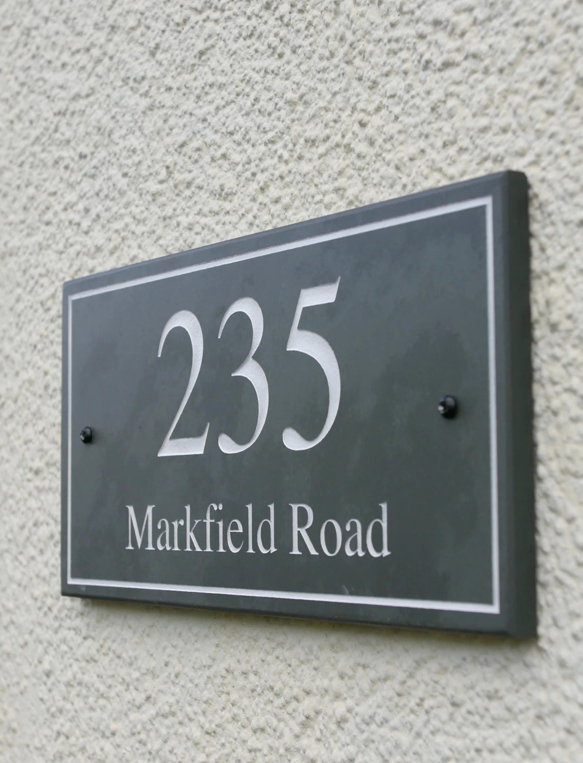 Slate House Sign