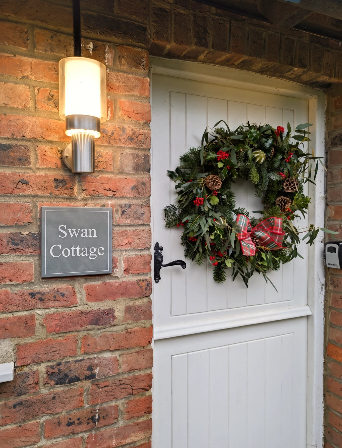 Square Slate House Name Sign