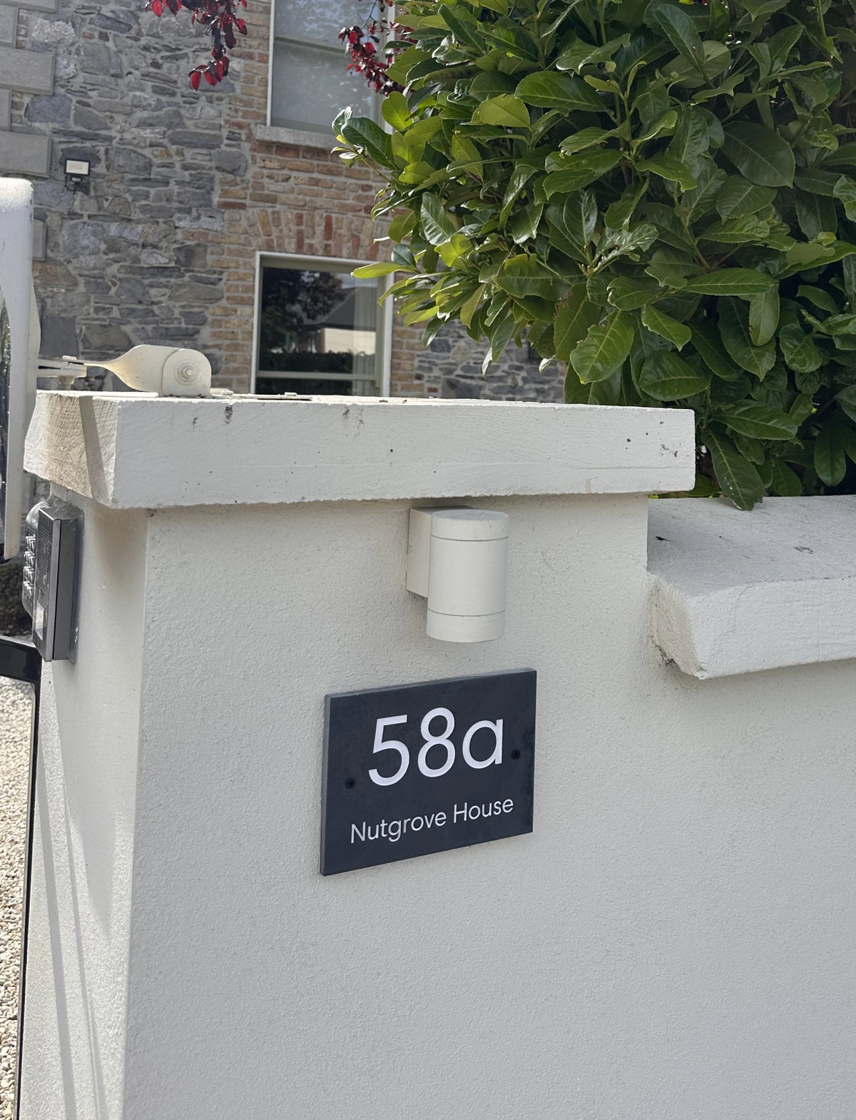 Wide Slate House Sign