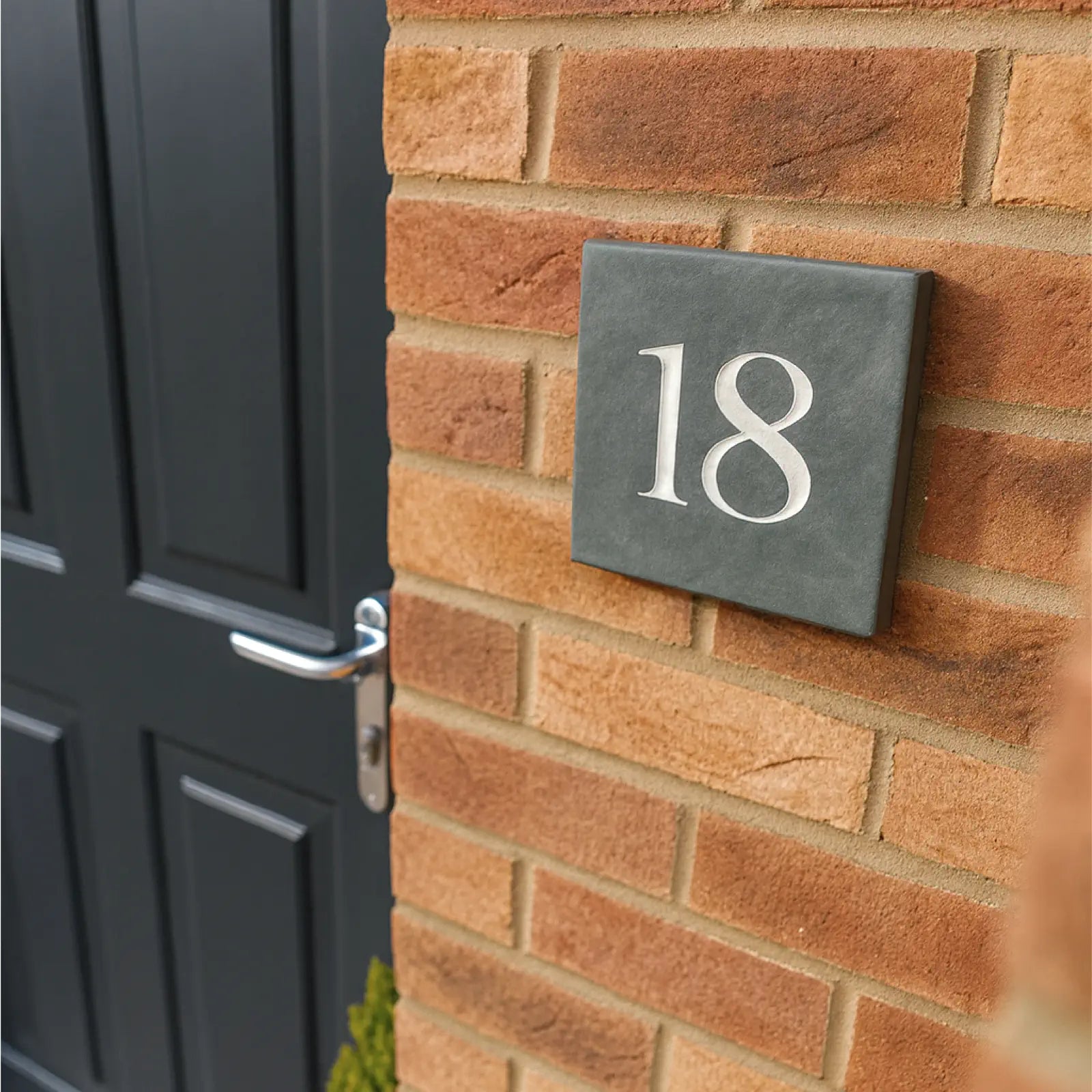 Slate House Number Sign