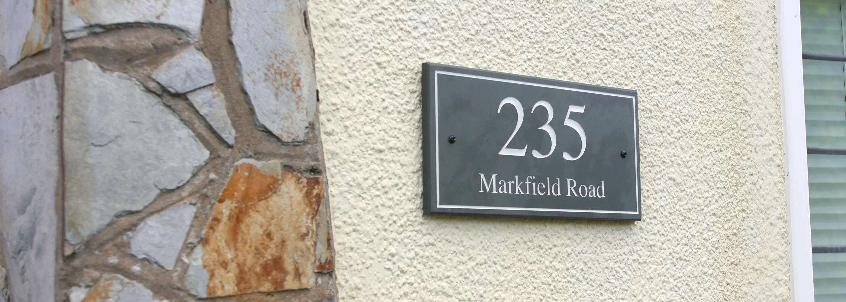 Slate Number and Text Signs | Create A House Sign Online – Page 2