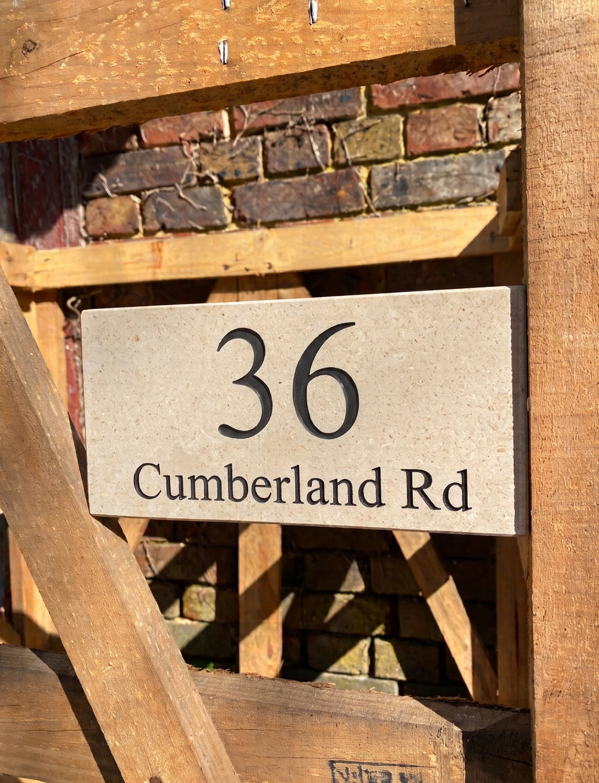 Limestone House Sign