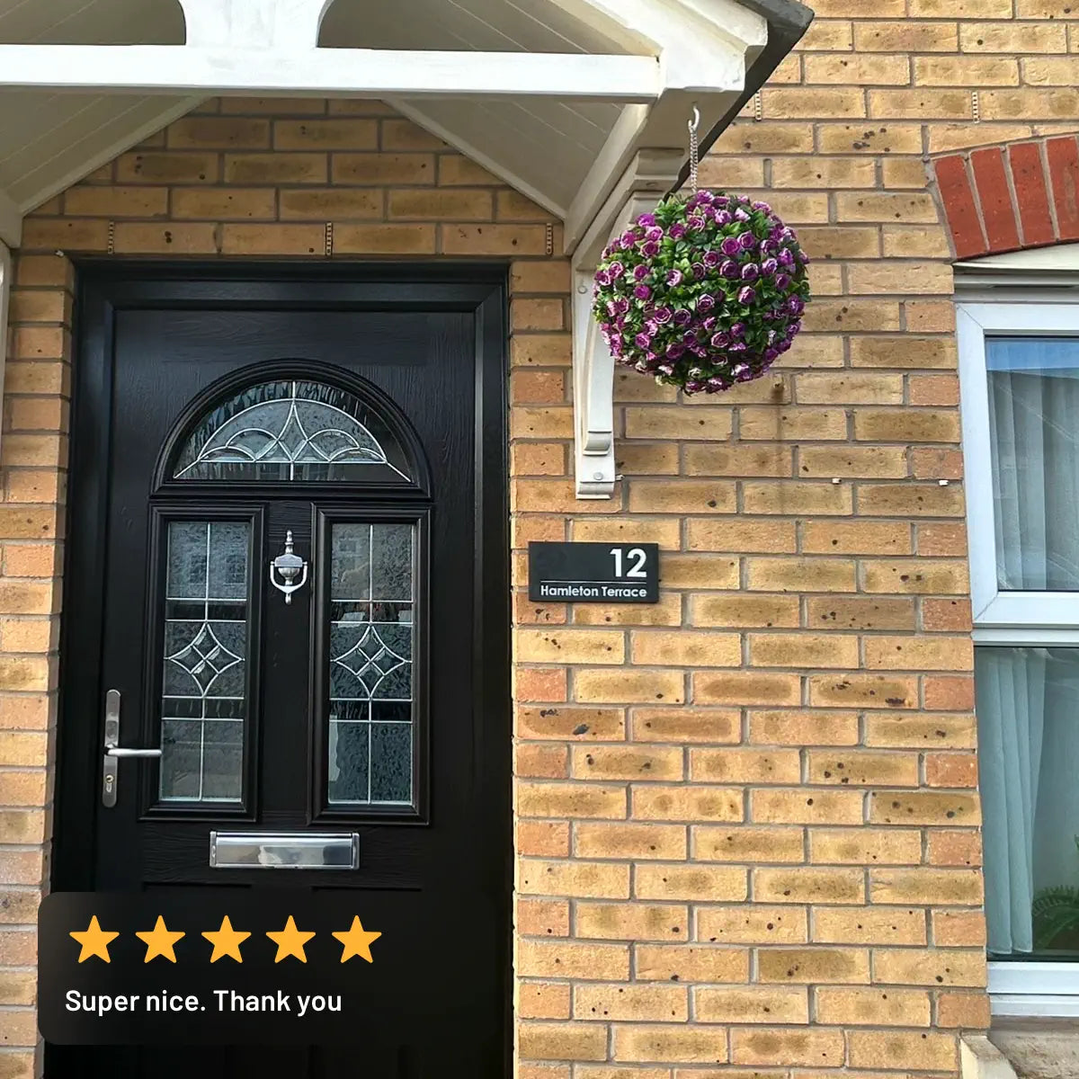 Contemporary Slate House Sign