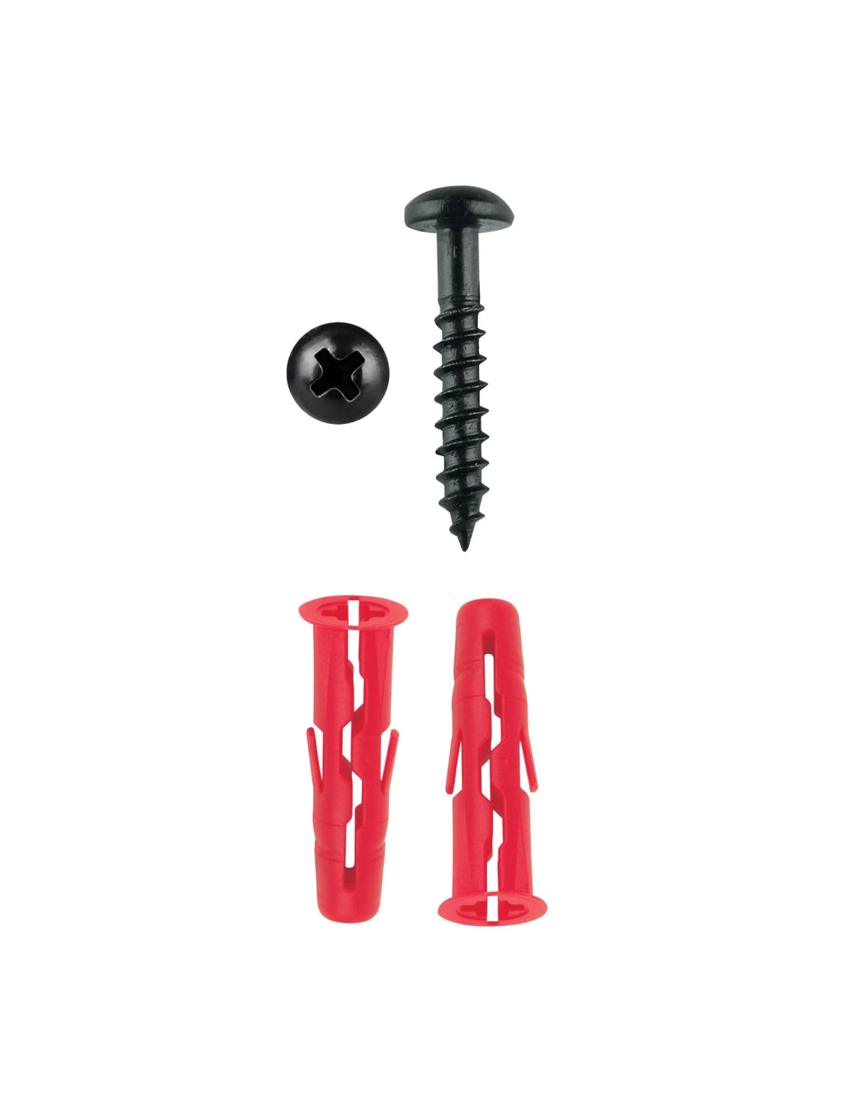 Black Screws and Wall Plug Fixings
