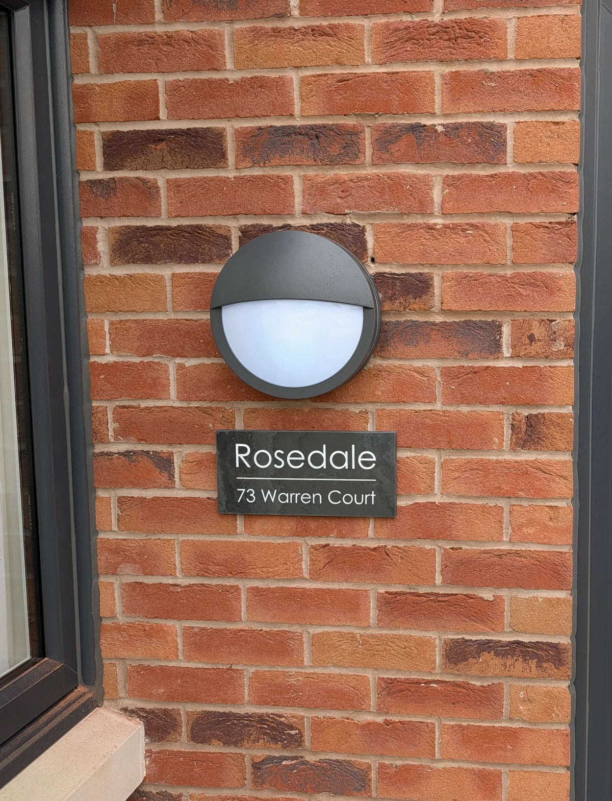 Contemporary Slate House Sign