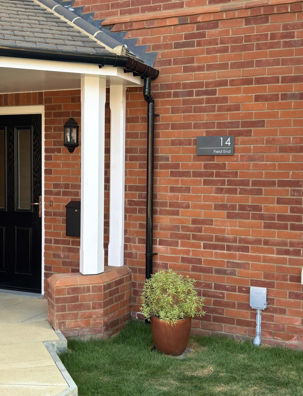 Contemporary Slate House Sign