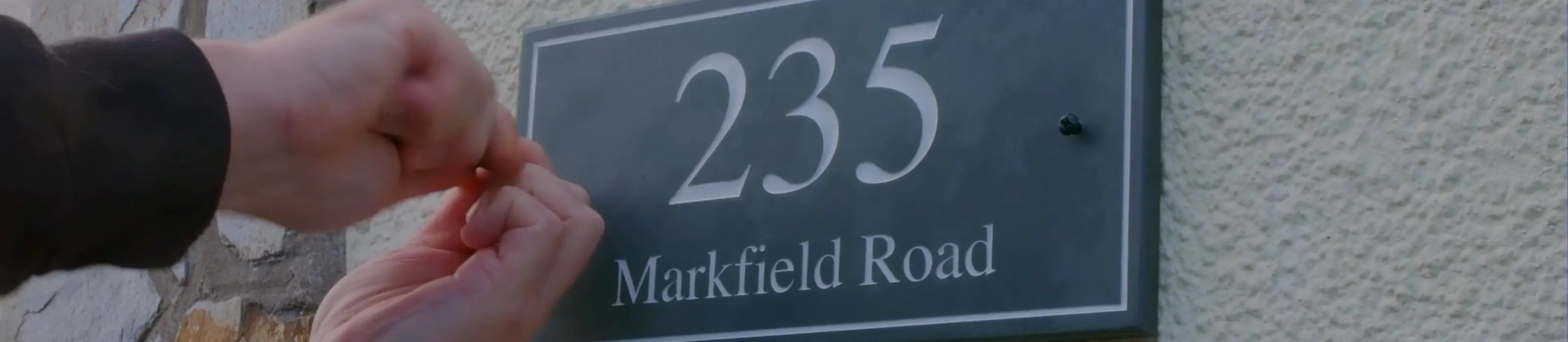 How To Install a House Sign | Fixing Guides