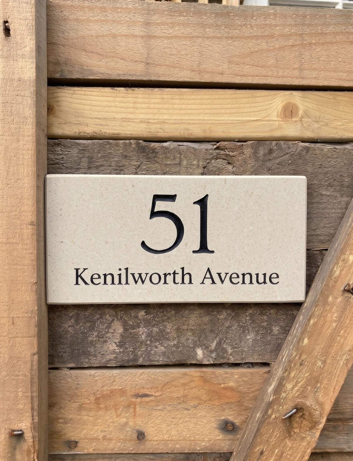 Limestone House Sign