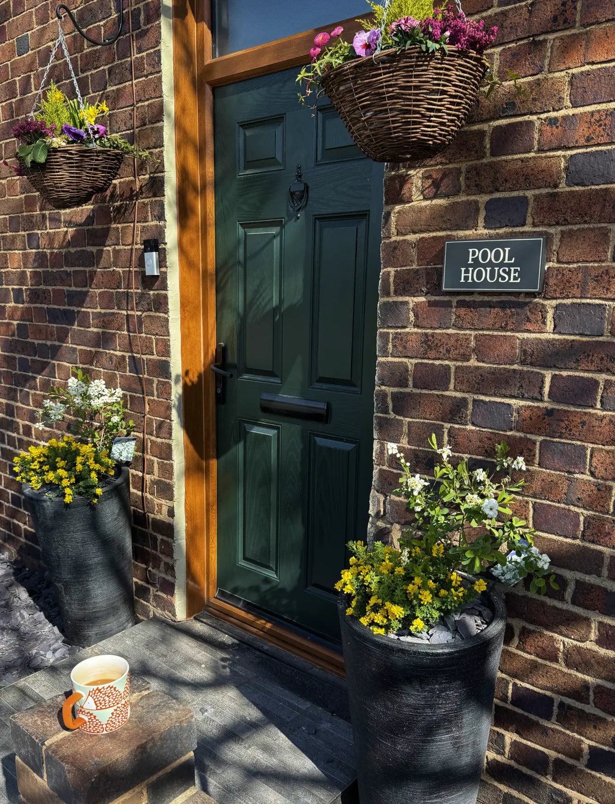 Slate House Name Sign