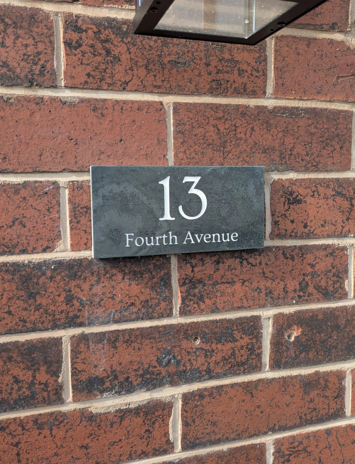 Slate House Sign