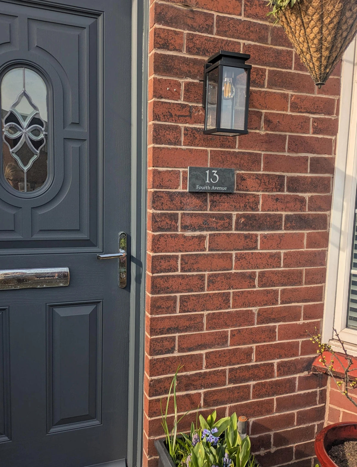 Slate House Sign