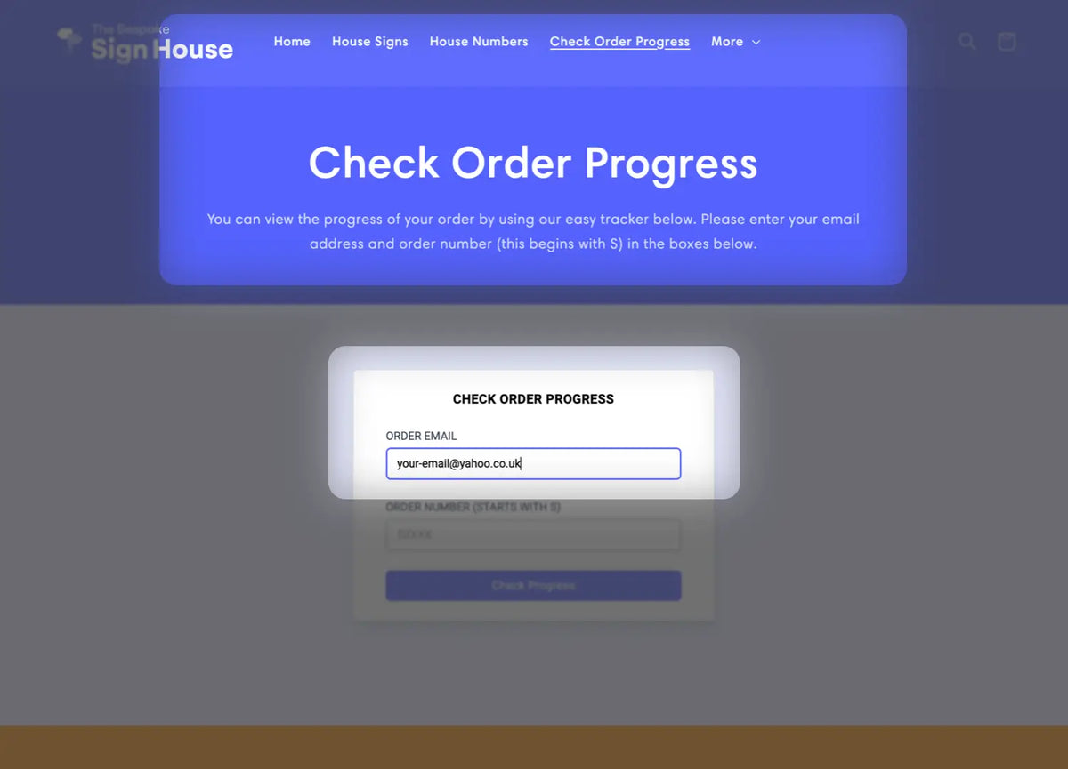 Order Update Sign How To Track Your Sign Order | The Bespoke Sign House