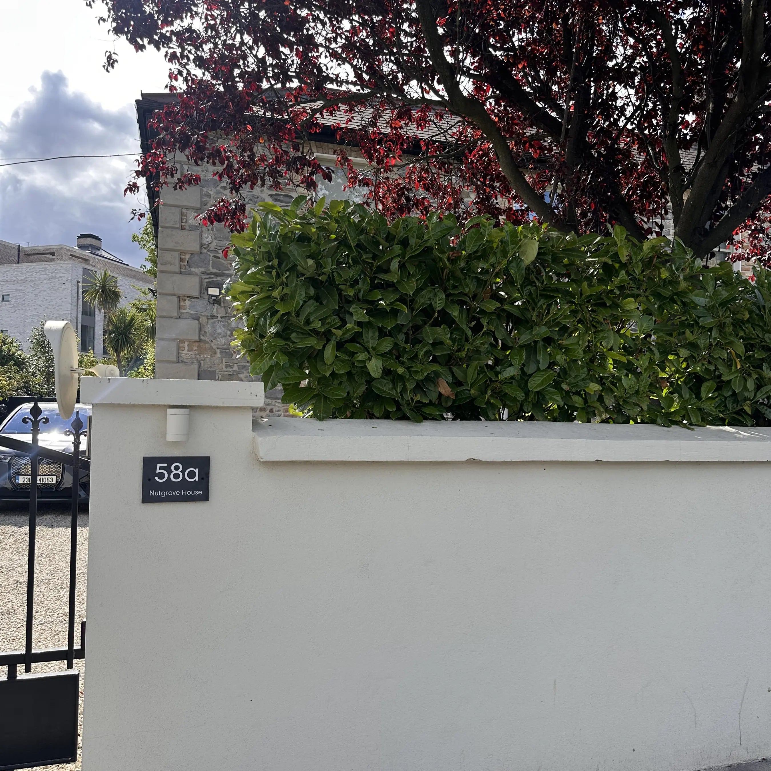 Wide Slate House Sign