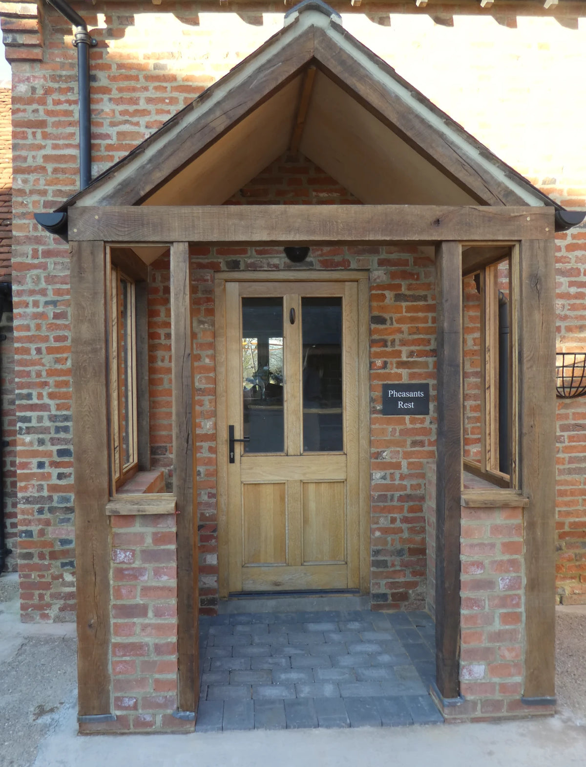 Wide Slate House Name Sign